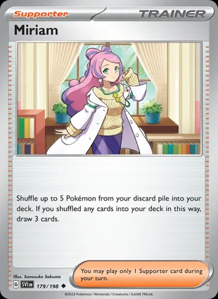 Miriam 179/198 Scarlet & Violet