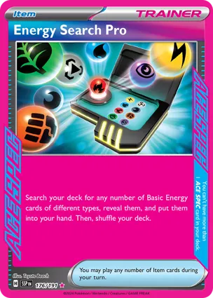 Energy Search Pro 176/191 Surging Sparks