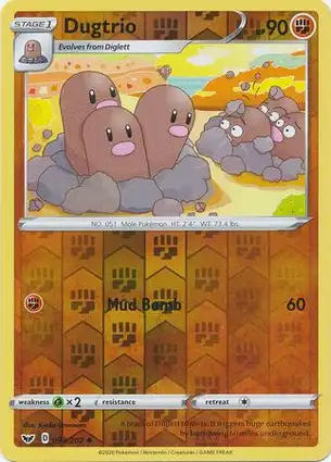 Dugtrio 093/202 Sword & Shield