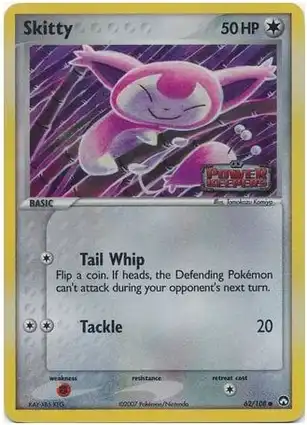 Skitty 62/108 EX Power Keepers