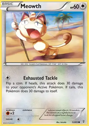 Meowth 53/83 Generations