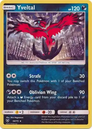 Yveltal 54/73 Shining Legends