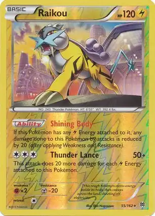 Raikou 55/162 BREAKthrough