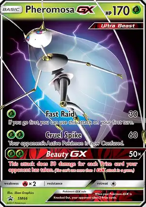 Pheromosa GX SM66 Sun & Moon Promos