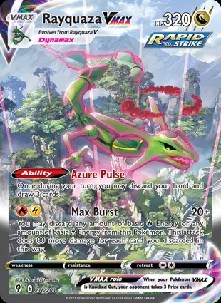 Rayquaza VMAX 218/203 Evolving Skies
