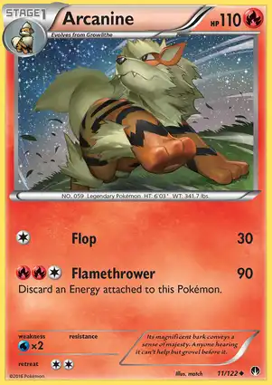 Arcanine 11/122 BREAKpoint