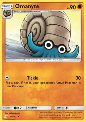 Omanyte 75/181 Team Up