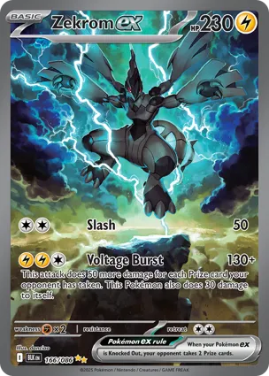 Zekrom ex 166/086 Black Bolt