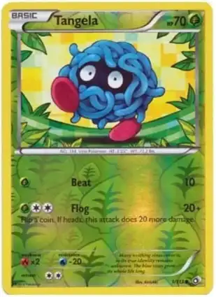 Tangela 1/113 Legendary Treasures