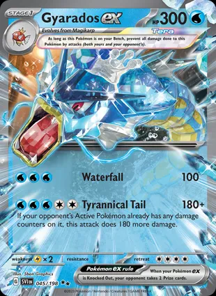 Gyarados ex 045/198 Scarlet & Violet