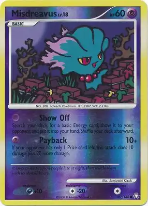 Misdreavus 107/146 Legends Awakened