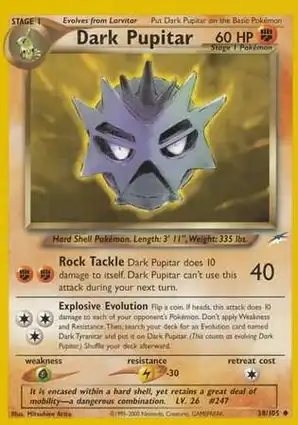 Dark Pupitar 38/105 Neo Destiny
