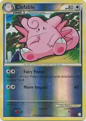 Clefable 3/123 HeartGold & SoulSilver