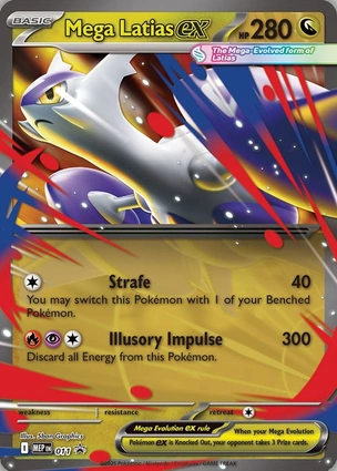 Mega Latias ex 011 Mega Evolution Promos