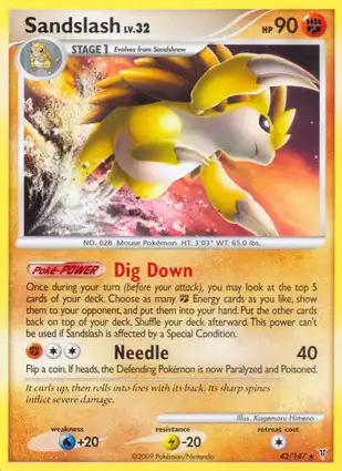 Sandslash 42/147 Supreme Victors