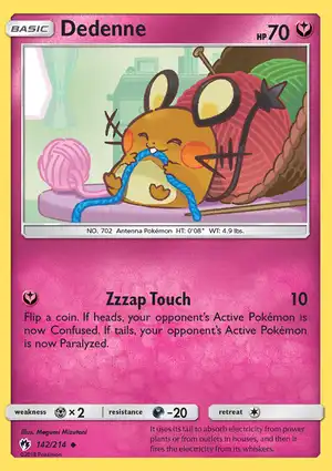 Dedenne 142/214 Lost Thunder