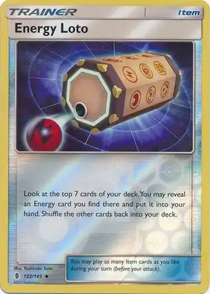 Energy Loto 122/145 Guardians Rising