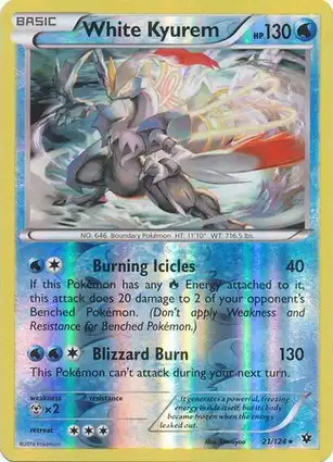 White Kyurem 21/124 Fates Collide