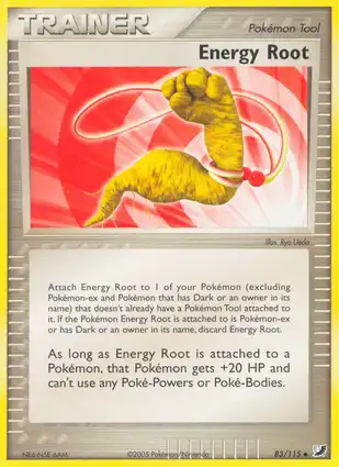 Energy Root 83/115 EX Unseen Forces