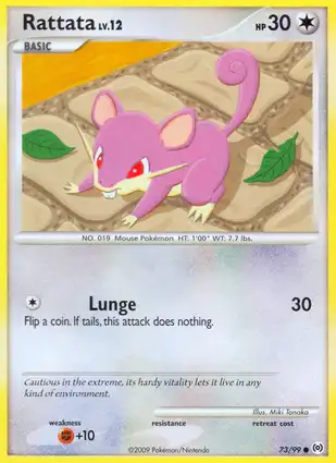 Rattata 73/99 Arceus