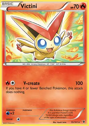 Victini 15/101 Noble Victories