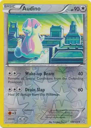 Audino 108/124 Dragons Exalted