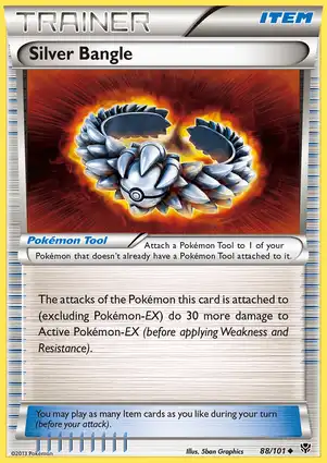 Silver Bangle 88/101 Plasma Blast