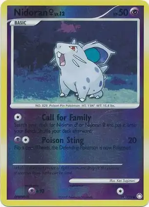 Nidoran ♀ 91/123 Mysterious Treasures