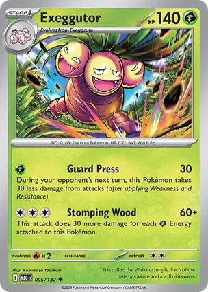 Exeggutor 005/132 Mega Evolution