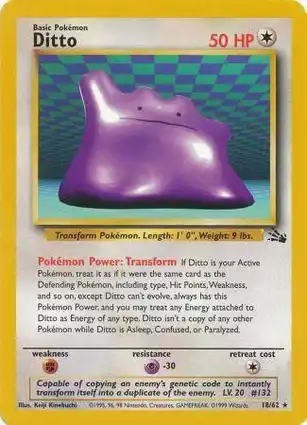 Ditto 18/62 Fossil