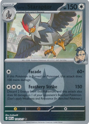 Larry's Staraptor 170/217 Ascended Heroes