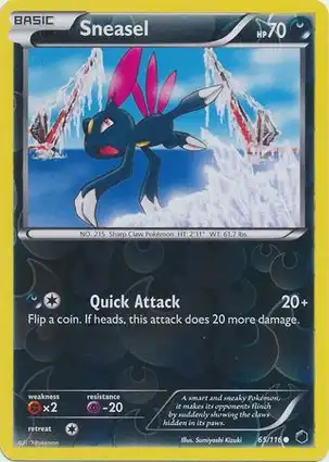 Sneasel 65/116 Plasma Freeze