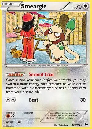 Smeargle 123/162 BREAKthrough