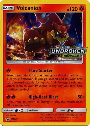 Volcanion SM179 Sun & Moon Promos