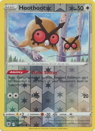 Hoothoot 120/189 Astral Radiance