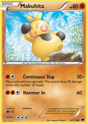 Makuhita 62/116 Plasma Freeze