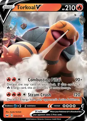 Torkoal V 024/202 Sword & Shield