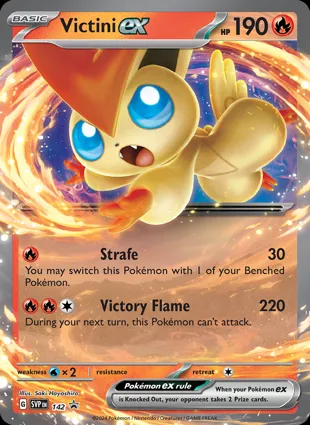 Victini ex 142 Scarlet & Violet Promos