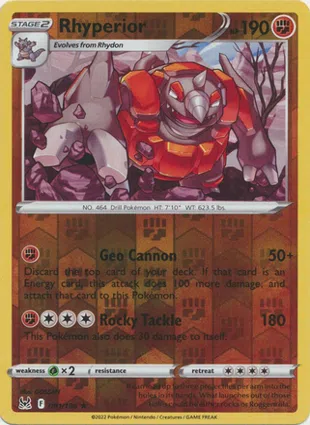 Rhyperior 091/196 Lost Origin