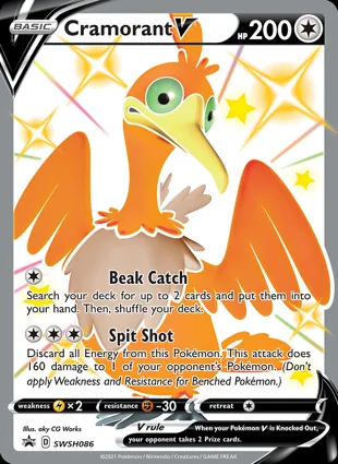 Cramorant V SWSH086 Sword & Shield Promos