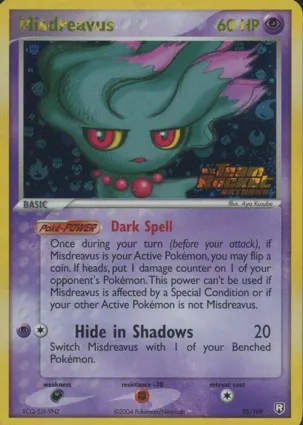 Misdreavus 25/109 EX Team Rocket Returns