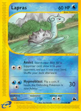 Lapras 71/144 Skyridge