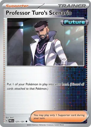 Professor Turo's Scenario 121/131 Prismatic Evolutions
