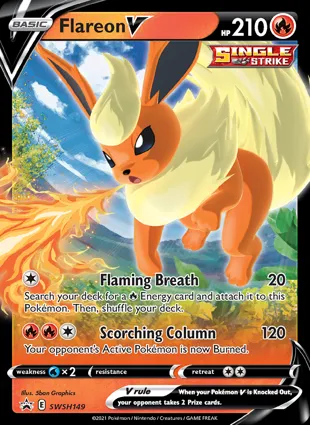 Flareon V SWSH149 Sword & Shield Promos