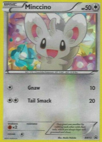 Minccino BW13 Black & White Promos