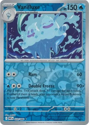 Vanilluxe 029/086 White Flare