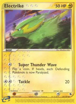 Electrike 53/109 EX Ruby & Sapphire
