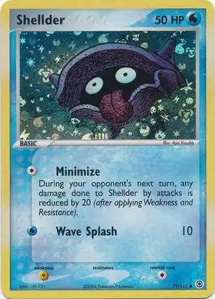 Shellder 79/112 EX FireRed & LeafGreen