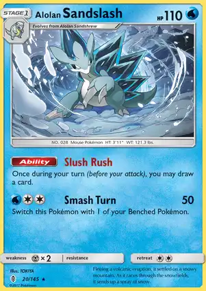 Alolan Sandslash 20/145 Guardians Rising