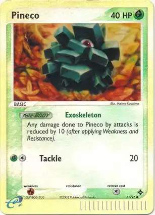 Pineco 71/97 EX Dragon